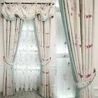 Products Supply Living Room Sets Turkish Curtains Embroidery,Ready Made Homes Kids Bed Curtain Beads Wooden Door$