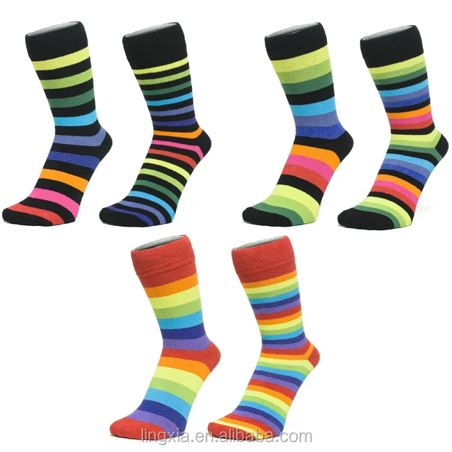 color block socks