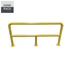 Industrial heavy duty pallet rack bay protector