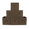 HOME STORAGE fold textile cover organizador foldable storage box set