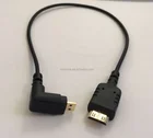 ultra slim right angle vertical micro hdmi to hdmi cable