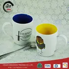 Ceramic Promotional Bright Color Cups 8 Oz Mini Ceramic Coffee Cheap Soup Mugs