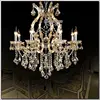 MEEROSEE Free Shipping Luxurious Crystal Chandelier Pendelleuchte Maria Theresa Luster Prompt Shipping MD8475C-L8