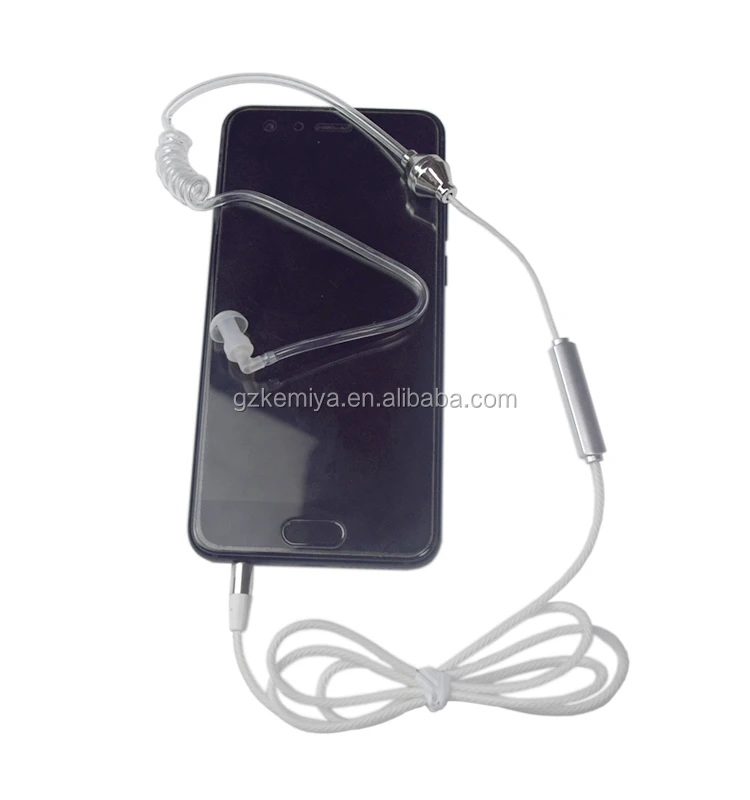 Wholesale 3 in 1 Anti Radiation Wired Single Headphone with air tube - ANKUX.COM