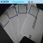 Shoes upper and heel chemical sheet toe puff back counter