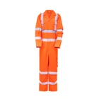 China supplier workman's coverall workwear orange coverall men uniform