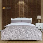 ALLBRIGHT 100% cotton dot hometextile brown comforter sets king bedding set