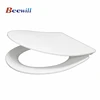 New flat style round shape ultra thin design wc toilet seat cover