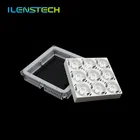 3535 small lens clear acrylic lens array or pc materials led optical lens 3 degree narrow beam angle