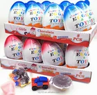 65g high quality super big girls and boys chocolate egg with big toys