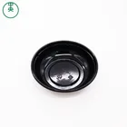 pp plastic print packing bowl high quality disposable food bowl take away plastic salad bowl with lid