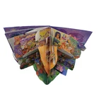 Children Hardcover 3D Pop Up Cartoon Animal Story Cardboard Books