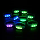 Led bracelet flashlight Display Remote Controlled Flashlight DMX Wristband Computer Controlled With 2 led 3 Led Lights