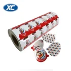 moistureproof printing pvc film aluminum foil chocolate kinder joy egg packaging material