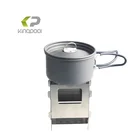 CWWS2001 camping windproof wood burning square fire box firebox stove