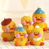 Hot selling hyaluronic duck shape novelty cartoon coin bank piggy bank money box decoration gift for kids