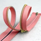 Zippers Zippers Nylon Zipper 5# Nylon Designer Zippers With Gold Teeth