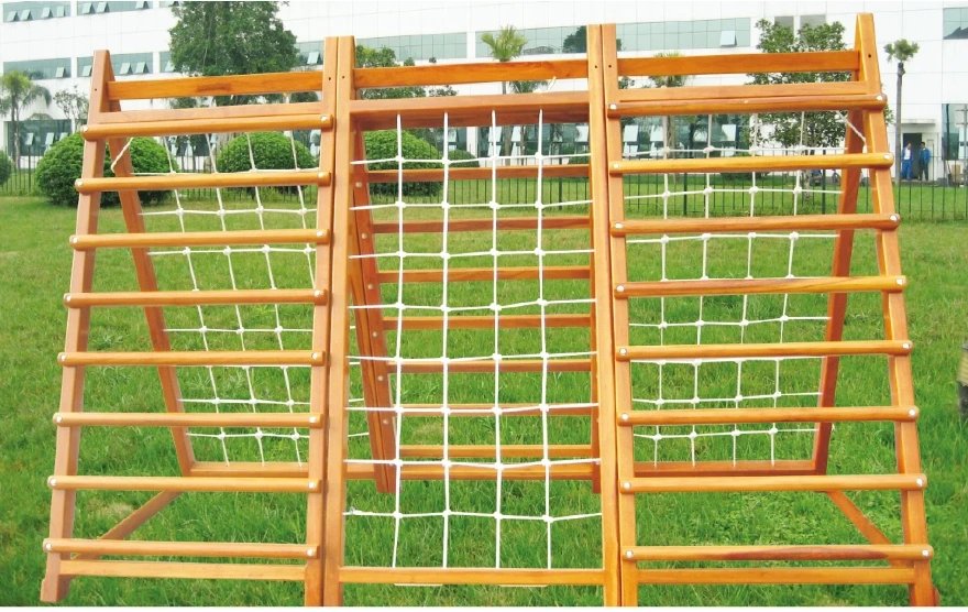 the most popular wooden outdoor climbing net/climbing frame toys