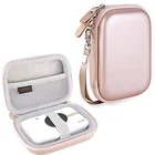 factory source supply hotsales waterproof leather digital display eva hard camera case zipper