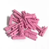 Pink mini clothes pegs,wooden pegs for crafts