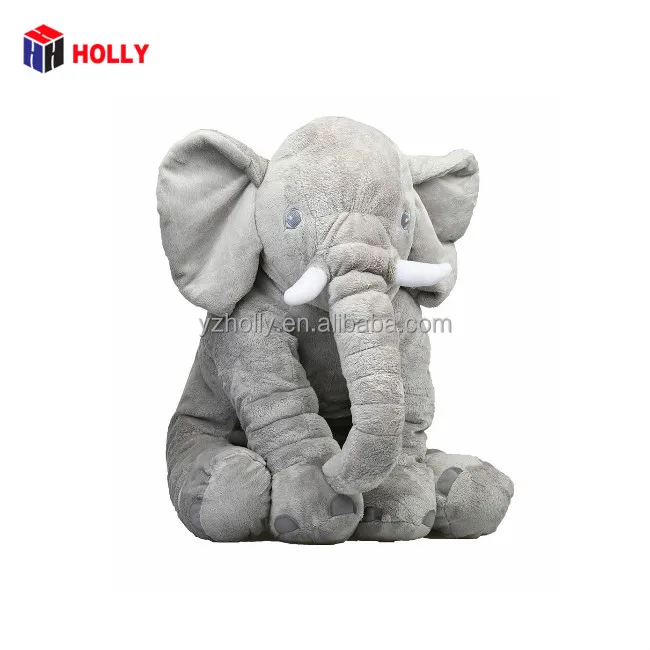 custom cute and soft stuffed plush elephant toys