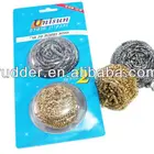 kitchen cleaning stainless steel scourer/brass clean ball