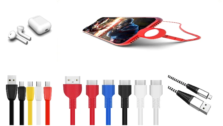 Millionwell hot sale 3 in 1 micro usb c charging cable usb c cable nylon - ANKUX.COM