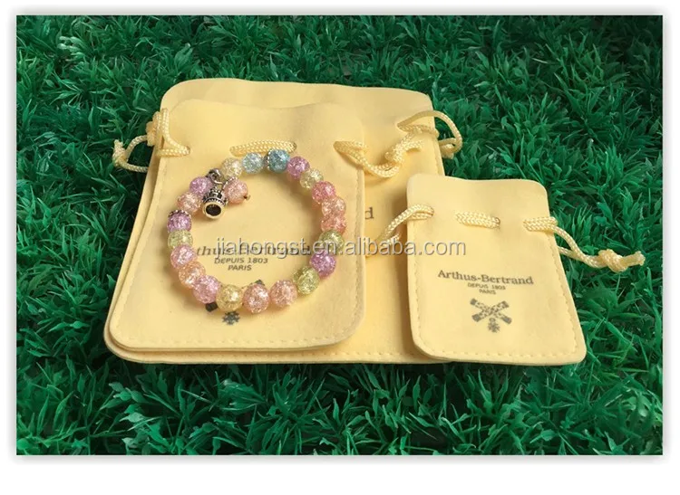 wholesale custom small drawstring pouch bag from