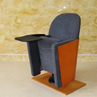 2016 new folding theatre seats auditorium chairs with writing table
