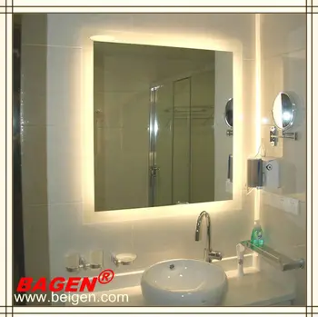 Luxury Hotel Furniture Bathroom Led Lighted Mirrors,Vanity Mirror,16 Years Supply For Hotels ...
