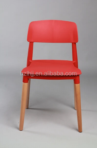 heavy-duty plastic hotel banquet chairs with wood frame 1561b
