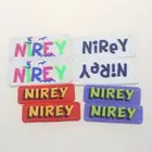 brand garment labels customized silicone clothes labels