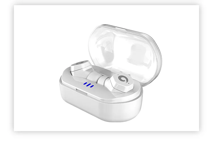 2019 Earteana TWS F8 Hifi Sound TWS Bluetooth 5.0 Wireless Earbud xiaomi bluetooth earphone with Charging Case - ANKUX.COM