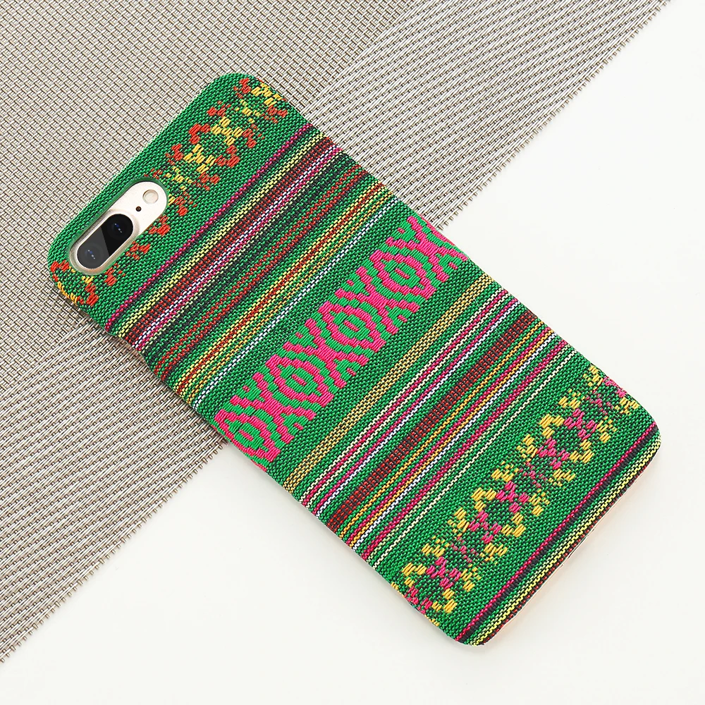 Bohemian Style Phone Case For iPhone 6 6S 7 Plus 5 5S SE Exotic Folk Traditional Cloth Fabrics Back Cover For iPhone 6 i 7 Case (11)