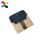 Full color printing custom string tie gift envelopes