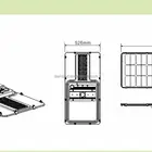 Light New Product 50W 60W 100w 200w 300w Sensor All In 1 Integrated Led Solar Street Light With Photo Cell