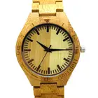 Natural Handmade double color surface bamboo Wood Watch