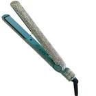 Personalized 450 Degree 100/240V Bling Bling Diamond Straightener Flat Iron