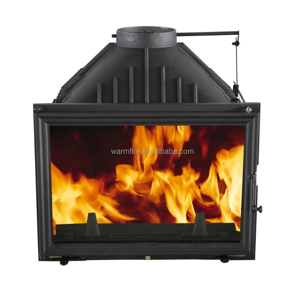 Factory Direct Supply Insert Fireplace Cast Iron Wood Stove Wm