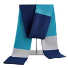 High quality male soft shawls promotional scarf wool knitted scarf