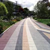 Anti-slip water permeable ceramic pavers/ environmentally friendly clay bricks for paving driveways