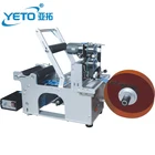 Easy to operate small manual labeling machine for round bottles with coding printer