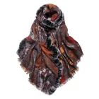 Comfy crown 100% cashmere scarves fur