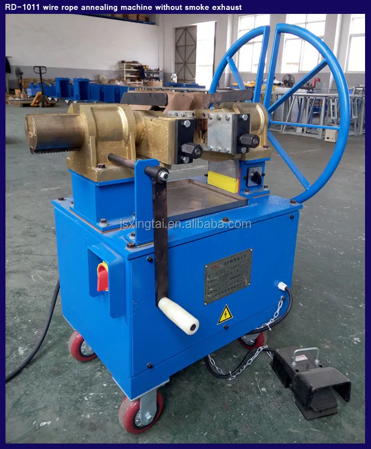 Steel wire rope cutting and tapering machine, View Wire rope cutting