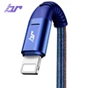 Free new denim cable for phone charger wallet us plug station restaurant fast charging cable for iPhone x 5 6 7s 8s iPad