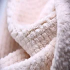 300gsm edgeless microfiber Plush Waffle Weave Towel Car Cleaning Cloth