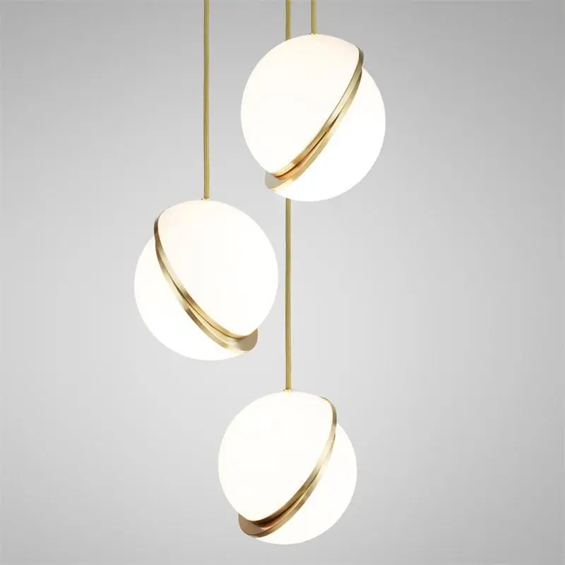 Artdecolite Minimalist decoration indoor acrylic modern pendant lamp Restaurant bar chandelier