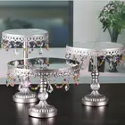 New products ! Silver cake stand , round cupcake stand for home decoration