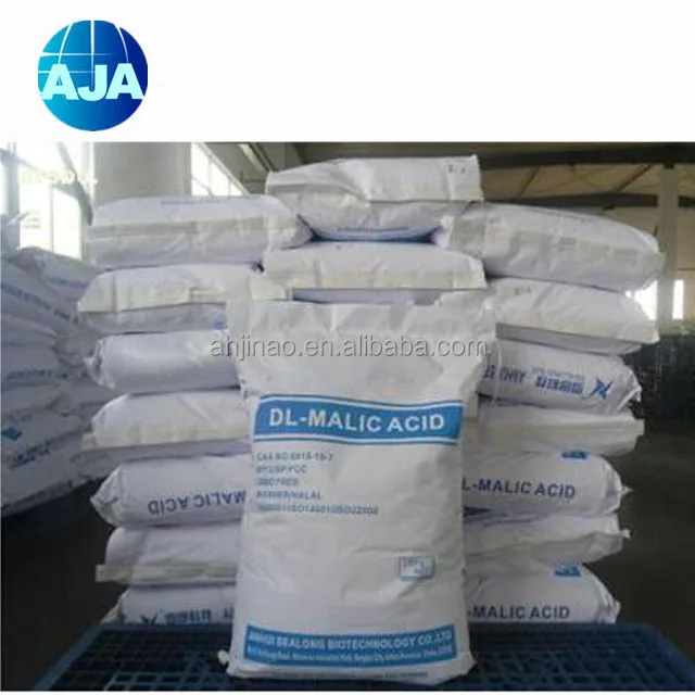 hot selling dl-malic acid cas 617-48-1