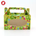 christmas gift window printed paper boxes for cakes